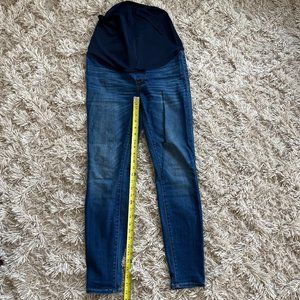 Madewell Maternity Over-the-Belly Skinny Jeans in Danny Wash size 26